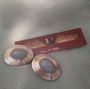 Vintage clip on earrings